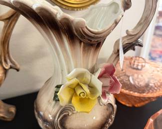 #33. $50 smaller vintage Capodimonte pitcher