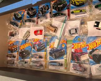 Lot 9: Assorted Hot Wheels Die-Cast Toy Cars
