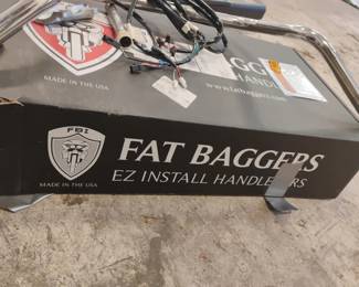 Lot 186: Fat Baggers EZ Install Motorcycle Handlebars Kit