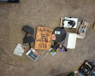 Lot 145: Harley-Davidson Motorcycle Accessories and Decor Items