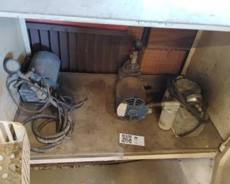 Lot 176: Industrial Air Compressor and Vacuum Pump Units