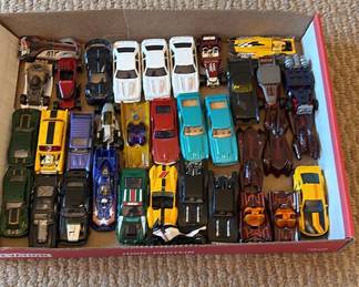 Lot 65: Assorted Die-Cast Toy Cars and Vehicles