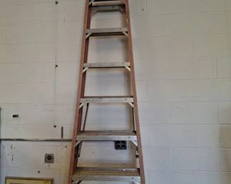 Lot 100: 10-Foot Fiberglass Step Ladder