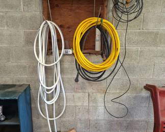 Lot 92: Coiled Hoses and Cables
