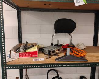 Lot 192: JVC Car Stereo Receiver and Assorted Automotive Parts