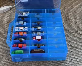 Lot 53: Die-Cast Toy Cars with Storage Case