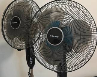 Lot 107: Costway 16-Inch Stand Fans