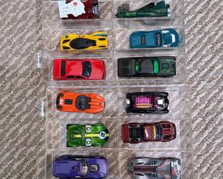 Lot 5: Die-Cast Toy Cars and Race Vehicles