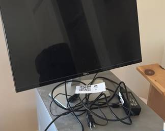 Lot 70: Dell LCD Monitor with Stand and Power Adapter