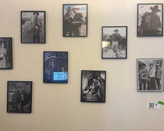 Lot 118: Collection of Framed Western Film and Cowboy Photographs