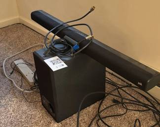Lot 129: Polk Sigma S2 Sound Bar and Subwoofer System