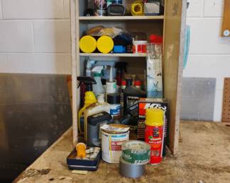 Lot 173: Assorted Automotive and Workshop Supplies