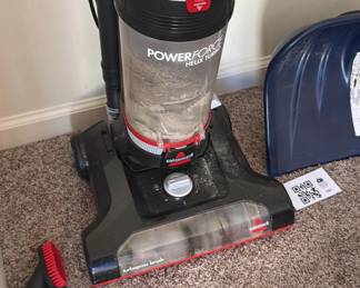 Lot 141: Bissell PowerForce Helix Turbo Vacuum and Snow Shovel