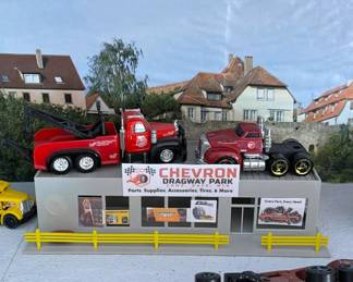 Lot 4: Hot Wheels Toy Trucks and Trailers