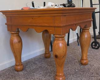 Lot 143: Wooden Side Table