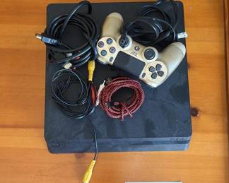 Lot 131: Sony PlayStation 4 Console with Controller and Cables