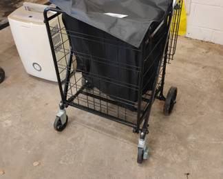 Lot 169: Rolling Utility Cart with Removable Fabric Liner