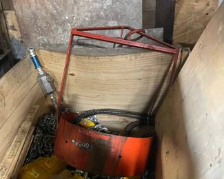 Heavy chain hoist