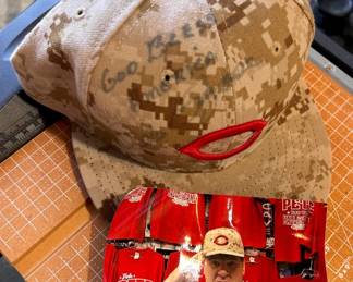 Pet Rose signed baseball cap