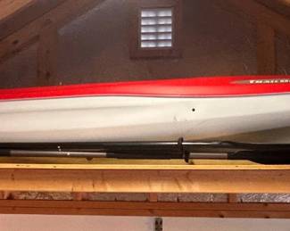 One of two kayaks