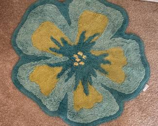 Flower rug