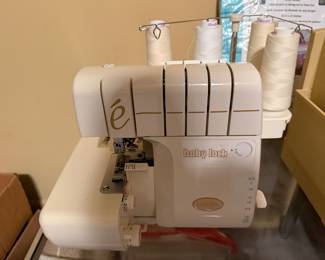 Baby Lock serger with thread cones