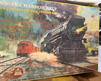 Indiana Harbor Belt model train box art