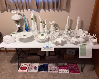 Fenton Hobnail Milk Glass
