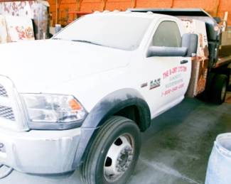 2015 DODGE RAM 500HD 5YD DUMP
