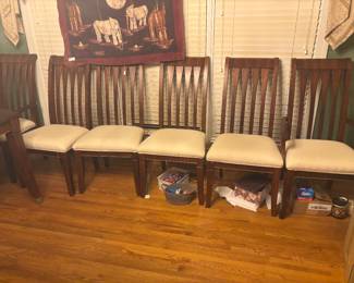 6 chairs