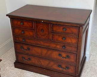 Drexel Heritage Two-Drawer Lateral File Cabinet with Decorative Fronts