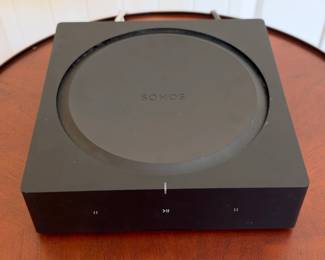 Sonos Amp S16 with pictured power cord. Operation untested; see CTBids lot details.