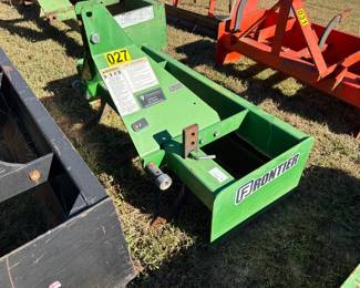 FRONTIER BB2048L 3PT 4’ BOX BLADE