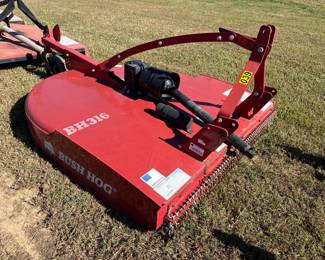 BUSH HOG BH316 3PT 6’ CUTTER