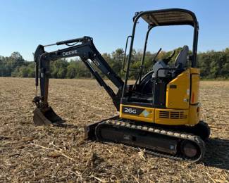  JOHN DEERE 26G EXCAVATOR