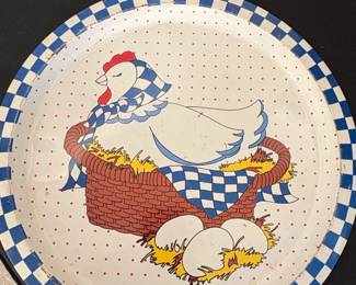 Cartco Inc. Country Chicken Serving Tray