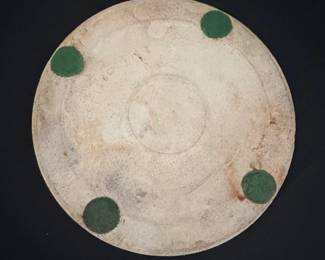 Vintage Ceramic Floral Trivet second image