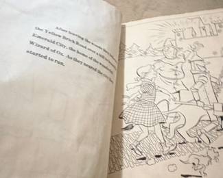 The Wizard of Oz Coloring and Reading Book third image