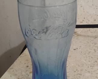 McDonalds Promotional CocaCola Contour Glass
