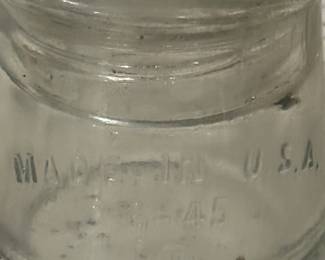 Vintage Whitall Tatum No. Glass Insulator third image