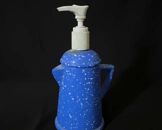 Vintage Avon Country Style Coffee Pot Lotion Dispenser