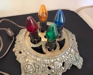 Vintage Christmas Tree Light Base