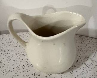 Vintage Creamware Pitcher