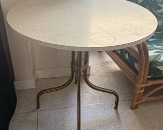 Vintage MidCentury Modern Bistro Table