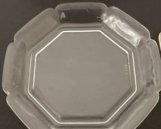 Ocean Glassware Octagonal Salad Plates second image