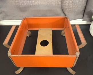 Vintage FireKing Metal Chafing Dish Stand