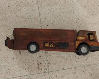 Vintage Buddy L Texaco Jet Fuel Tanker Truck
