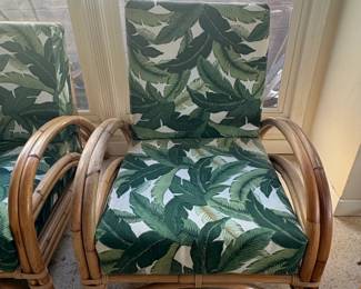 Vintage Rattan Living Room Set fourth image