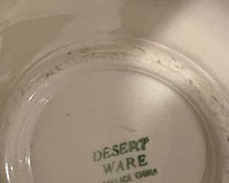 Wallace China Desert Ware Bowls