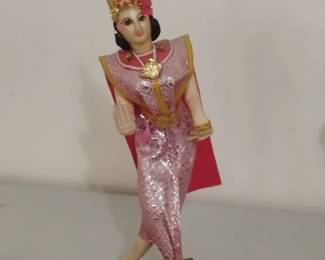 Vintage Thai Classical Dancer Doll